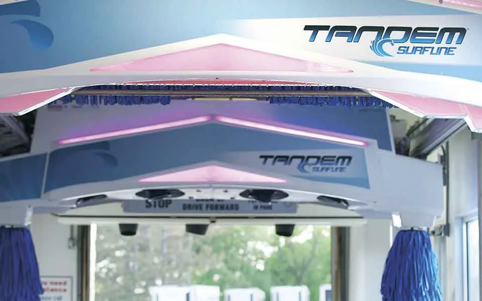 PDQ Tandem&reg; Surfline Light-Touch Car Wash ProGlow Illumination System