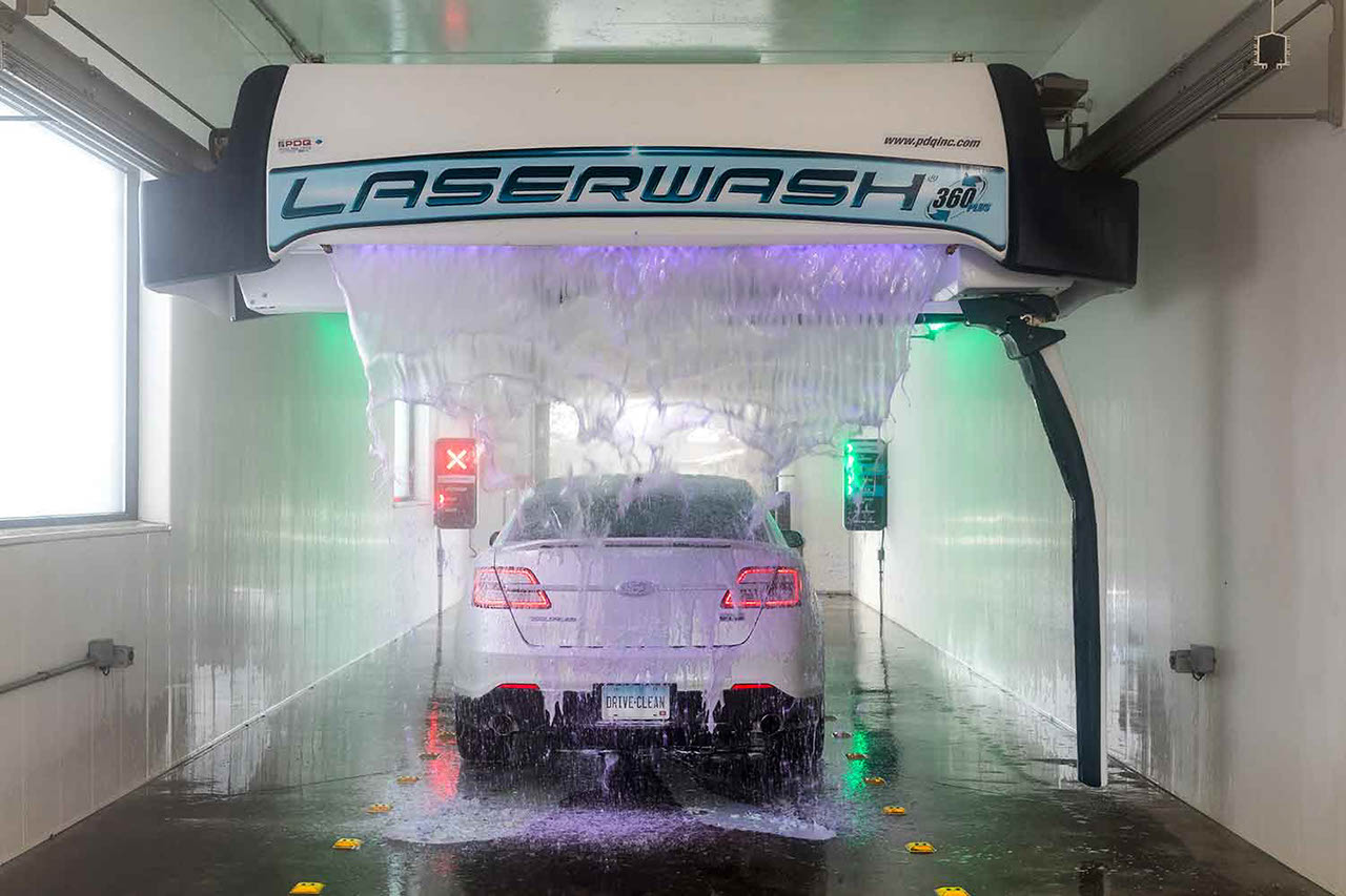 PDQ LaserWash&reg; 360 Car Wash System